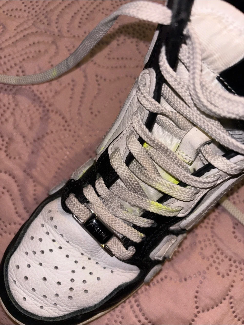 Amiri Black & White High-Top kids Sneakers